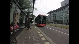 RNET lijn 346 Amsterdam Zuid  station Haarlem HQ 1080p [upl. by Nrek555]