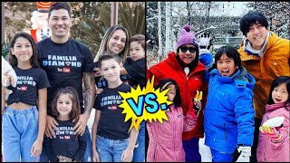 Familia Diamond Family VS Ryans World Family Real Names and Ages 2024 [upl. by Yaral836]