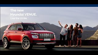 Hyundai VENUE  Live the Lit life  Official TVC [upl. by Nitsruk]