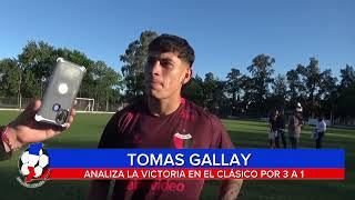 Tomás Gallay analizó el triunfo de Colón ante Unión [upl. by Draneb]