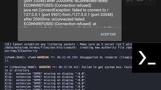 cómo resolver el problema de conexión con las máquinas virtualales en termuxsignal 9 haking adb [upl. by Yruoc144]