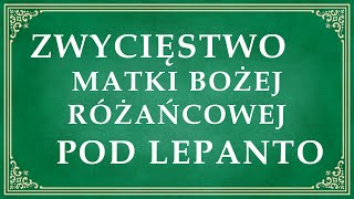 Zwycięstwo Matki Bożej Różańcowej pod Lepanto – ks Grzegorz Śniadoch IBP  7 X 2023 r [upl. by Vrablik]