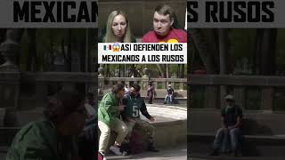 😱 ASÍ DEFIENDEN LOS MEXICANOS A LOS RUSOS [upl. by Lledor]