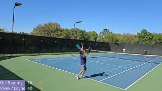 USTA 35 Practice Match Doubles Against McKinney Before 2025 FALL CUP [upl. by Wollis]