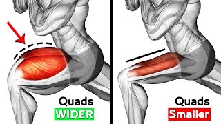 Best Exercises Quadriceps To Get Wide Leg Workout [upl. by Annahael996]