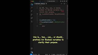 How to Name Boolean Variables Like a Pro 🟢🔴 [upl. by Sirron402]