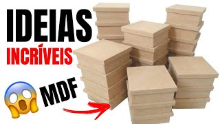 IDEIAS INCRÍVEIS EM MDF VENDER DECORARPRESENTEAR😱 [upl. by Lois]