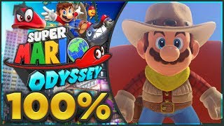 Super Mario Odyssey  Sand Kingdom 100 All Moons amp Coins  Part 2 [upl. by Wordoow]