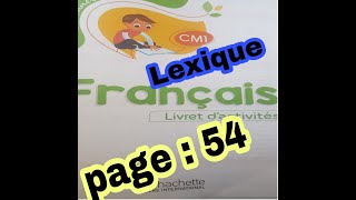 citronnelle CM1livret dactivités page54 [upl. by Bonnette18]