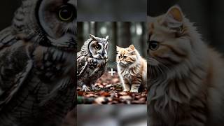 Hybrid animals ai generatedhybrid creatures hybridanimals aigenerated shorts [upl. by Elleinnad]