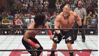 Full Match  Shinsuke Nakamura vs Brock Lesnar at Extreme Championship Wrestling [upl. by Lanford269]