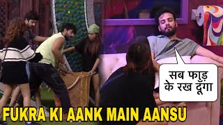 Elvish Yadav Angry when fukra insan Cry in Task Ticket to finale task bigg boss ott 2 live [upl. by Tseng]