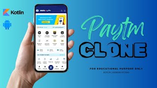 Part  35  Build Paytm app clone from scratch in Kotlin  Android Studio [upl. by Marienthal29]