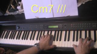 How Insensitive  Piano tutorial Yvan Jacques [upl. by Nerwal]