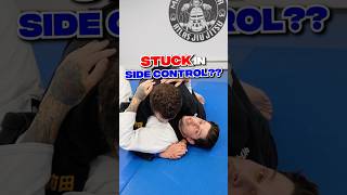 4 submissions from bottom side control jiujitsu bjj [upl. by Linell584]