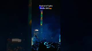 Berlin Festival of Lights with stunning displays across the city 🌟 FestivalOfLights Berlin2024 [upl. by Ahsinek]