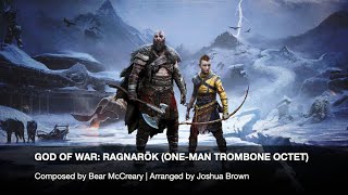 God of War Ragnarök OneMan Trombone Octet [upl. by Repip475]