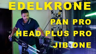 How to set up Edelkrone Jib One Head Plus Pro and Pan Pro [upl. by Riorsson]