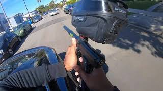 PAINTBALL WAR IN THE HOOD  PT9 [upl. by Rhiamon]