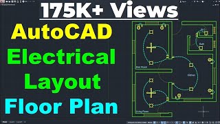 AutoCAD Electrical House Wiring Tutorial for Electrical Engineers [upl. by Adnolor]