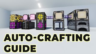 Applied Energistics 2 Basics Autocrafting Setup Guide For Beginners 2024 UPDATED [upl. by Dicky468]