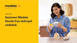 Sestavení Medela HandsFree sběrných nádobek [upl. by Adnah988]