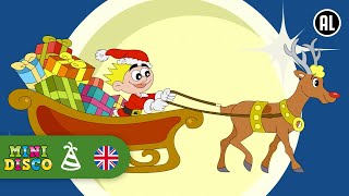 SANTA CLAUS IS COMING TO TOWN  Christmas Songs  Mini Disco [upl. by Adim662]