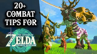 Zelda Tears of the Kingdom  20 Combat Tips and Tricks [upl. by Nabois595]