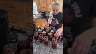 I canned over 50 jars of SUNDRiED TOMATOES 🍅😉 canning bigfamily mealplanning justthebells10 [upl. by Barncard]