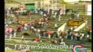 Nocerina  Savoia 199697 Una Trasferta Indimenticabile Scontri [upl. by Nnylkcaj317]