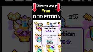 GIVEAWAY Free GOD POTION in PETS GO giveaway roblox petsgo [upl. by Erreid]