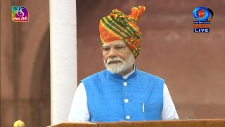 PM Narendra Modis Speech from Red Fort  78th Independence Day  15 August 2024 [upl. by Carleton]