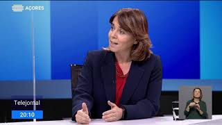 Catarina Martins na RTP Açores [upl. by Mandych341]