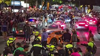 La Carrera Panamericana by Bellas Artes of the Centro Histórico in Mexico City [upl. by Norrehs]