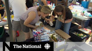 Generosity shines through at donation drives for BC fire victims [upl. by Nilahs752]