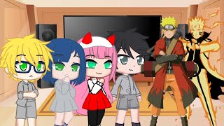 Darling in the Franxx react a NarutoGC [upl. by Lyndsie]