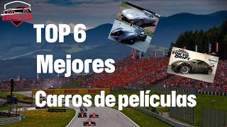 🔥 TOP 6 de los carros mas emblematicos de las películas 🔥  Racing Life [upl. by Gwendolyn]