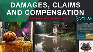 DAMAGES II CLAIMS II COMPENSATION II CHAPTER 23 II RK BANGIA II LAW OF TORTS II THELEGALRESEARCHER [upl. by Cotterell]