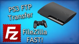 How To Transfer Games Fast to PS3 With FTP [upl. by Sadoc]