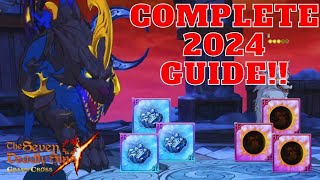 THE ULTIMATE UPDATED SKOLL AND HATI GUIDE 7DS Grand Cross  Dogs Walkthrough [upl. by Bernj138]