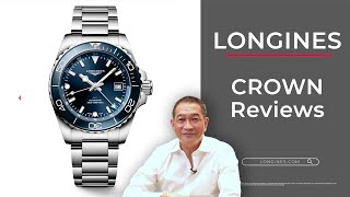 CROWN Reviews The Longines HydroConquest GMT [upl. by Parthinia]