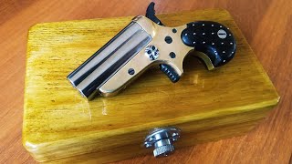 Homemade Sharps 4 Barrel Derringer 4mm flobert v 20 [upl. by Jany460]