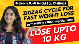 Weight Stuck ആകാതെ Easy Weight Loss  ZigZag Cycle for Smooth Weight Loss [upl. by Noble]