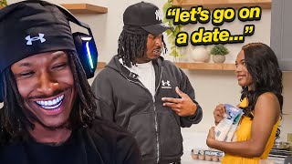 Duke Dennis reacts to him and Quenlin BlackWells cooking show episode [upl. by Kernan]