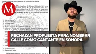 En Sonora piden nombrar un boulevard con nombre de un cantante de narcocorridos [upl. by Katharina436]