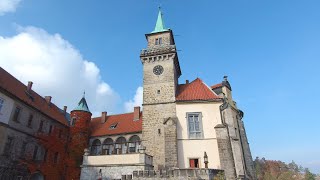 The castle of Hrubá Skála Walking tour 4K [upl. by Roosevelt]