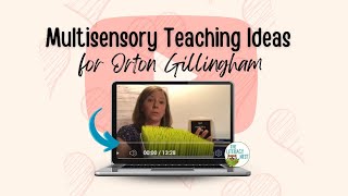 Multisensory Teaching Ideas for Orton Gillingham  Emily Gibbons  The Literacy Nest [upl. by Uba]