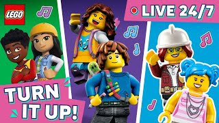 🍿247 LEGO Beats 🎶 Nonstop Music Videos Stream [upl. by Phene232]