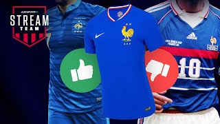 ÉQUIPE DE FRANCE  Quel est le plus beau maillot de lhistoire des Bleus [upl. by Cirenoj]