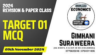 FULL PAPERSTARGET PAPER 01 MCQ24 REVISION amp PAPER CLASS [upl. by Nylanna]